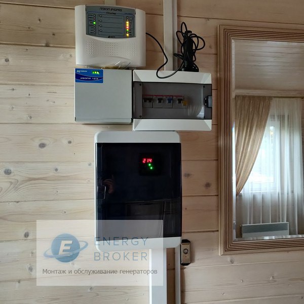 Sawafuji Elemax SHT 11500-R в кожухе с АВР
